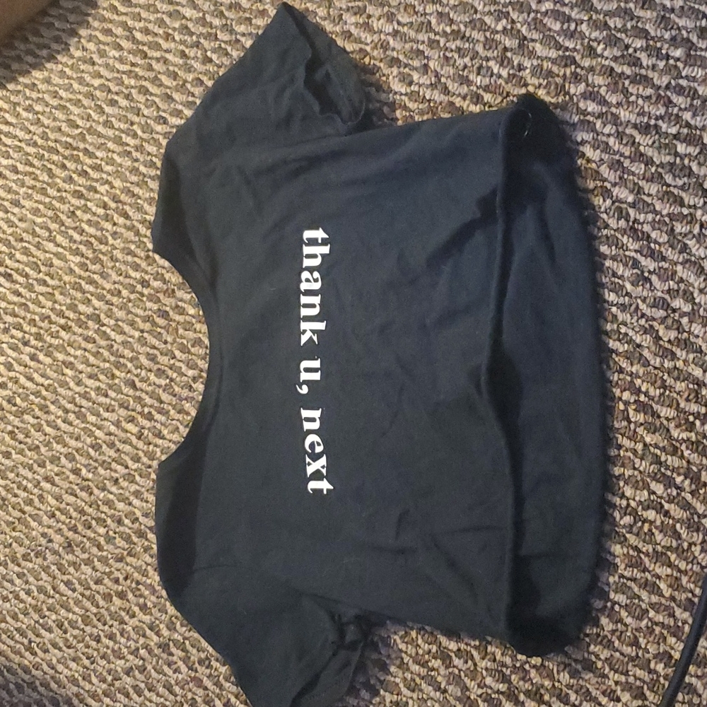 Ariana Grande Thank U Next Crop Top
